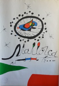 Miró Joan, Mallorca, cartel original promoción Mallorca, 30 (3)