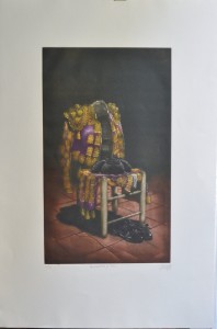 Undabeytia Ramiro, Nazareno y oro, grabado pa plancha 49x29 cms. y papel 75x50 cms. 230 (3)
