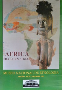 Africa hace un siglo, exposición en Museo Nacional de etnología en 1.981 67x48 18 (3)