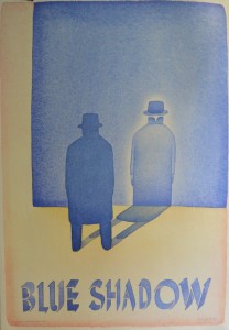 Folon Jean Michel , Blue Shadow, 82x57 30 (2)