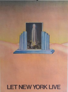 Folon Jean Michel , let New York live 79x58 30 (2)