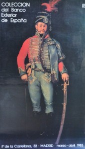 Goya Francisco de Retrato de D. Pantaleón Pérez de Nenin, cartel original exposición Colección Banco Exterior. 98x57 cms (1)