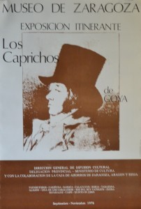 Goya Francisco de, cartel original exposición Los Caprichos, 63x42, 6 (1)