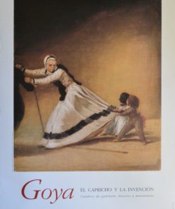 Francisco de Goya - "El capricho y la invención" cartel original exposición en 1.994