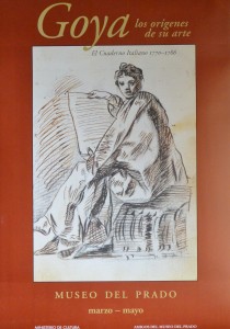 Goya Francisco de cartel original exposición los orígenes de su arte, 69x48 cms 18 (1)