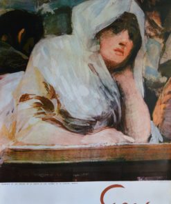 Francisco de Goya - "Frescos de la Ermita de San Antonio de la Florida, fragmento" cartel promoción turística