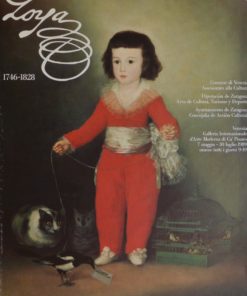Francisco de Goya - "Retrato de don Manuel Osorio Manrique" cartel original exposición en la Gallería Internazionale d´Arte di Ca´Pesaro, Venezia