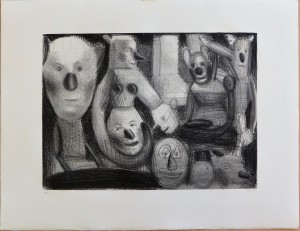 Javier Pagola Javier, Serigrafía, edición 30 ejemplaares, numerada, fechada en 1994 y firmada a lápiz, 50X65 cms (4)