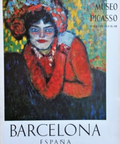 Pablo Picasso - "L´Attente" cartel original editado por el Museo Picasso Barcelona en 1963