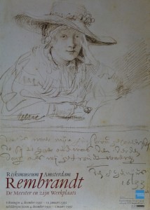Rembrandt van Rijs, exposición en  el Rijksmuseum Amsterdam en 1.991. 69x50 cms (1)