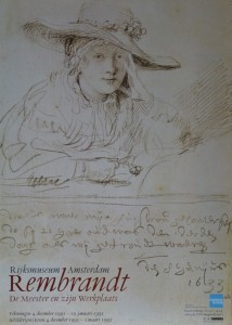 Rembrandt van Rijs, exposición en el Rijksmuseum Amsterdam en 1.991. 69x50 cms (1)