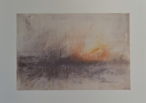 Turner J.M.W, Balleneros en el mar a la puesta del sol, 31x43 cms (1)