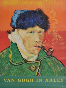 Van Gogh Vincent cartel original exposición Van Gogh en Arles en el Metropolitan Museum New York, 82x61 30 (1)
