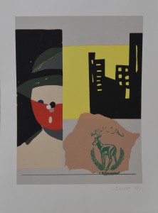 Arroyo Eduardo, serigrafía, numerada y firmada a lápiz, 51x38cms (1)