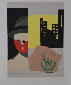 Arroyo Eduardo - "Gazelle", Serigrafía, 