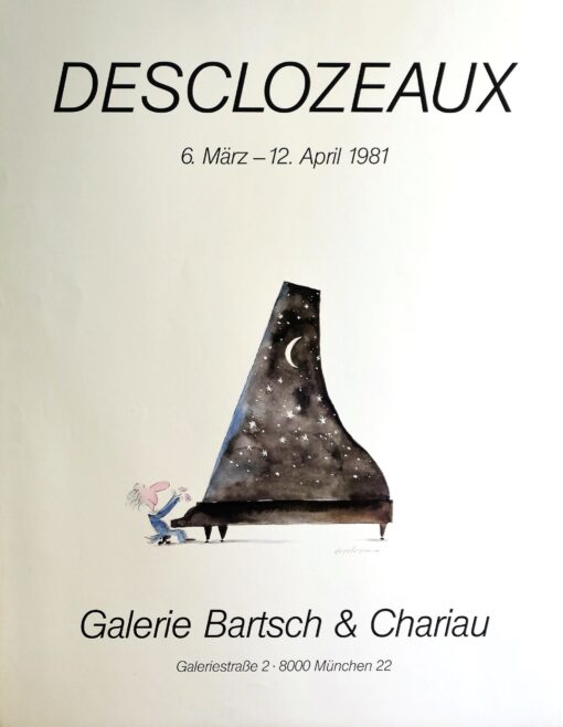 Jean Pierre Desclozeaux - "Galerie Bartsch & Chariau"