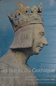 Fastes du Gotique, cartel original exposición Grand Palais  59x39 16 (3)