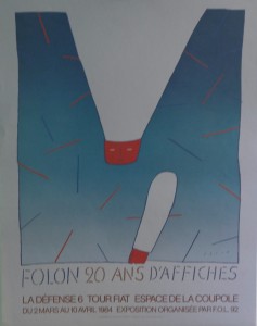 Folon Jean Michel, 20 ans d´affiches, 52x40 30 (1)