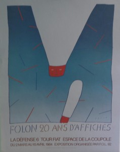 Folon Jean Michel, 20 ans d´affiches, 52x40 30 (1)