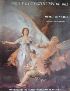 Goya Francisco de, Goya y la Constitución de 1812, cartel original 77x59 cms. 18 (1)
