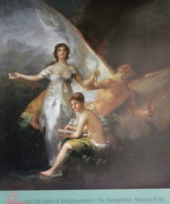 Francisco de Goya - "Spirit of Enlightment" cartel original exposición The Spirit of Enlightment en el Metropolitan Museum New York en 1.989.