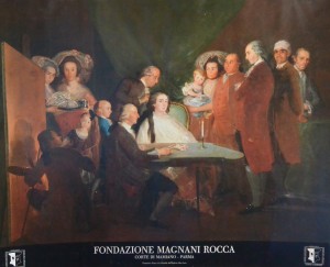 Goya Francisco de la familia del Infante Don Luis, cartel original exposición en Fondazione Magnani Roca Venecia, 48x60 cms. 26 (3)