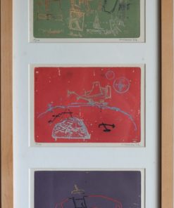 Antonio Lorenzo - "3 serigrafías III"