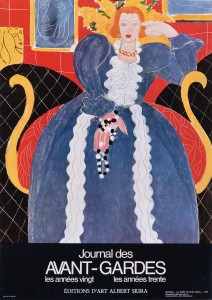Matisse Henri, Journal des Avant-Gardes, Cartel original editado por Éditions D´Art Albert Skira, 63X45 cms (3)
