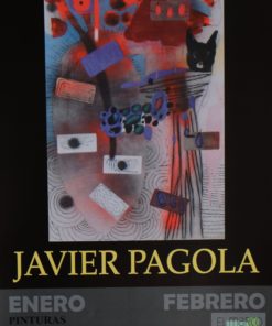 Javier Pagola - "El Marco Verde" cartel original exposición en El Marco Verde en 2014