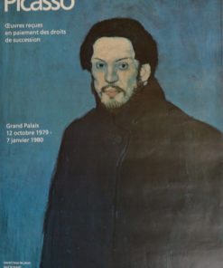 Pablo Picasso - "Grand Palais" cartel original exposición en 1.979