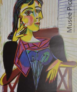 Pablo Picasso - "Portrait de Dora Maar" cartel original Musée Picasso Paris