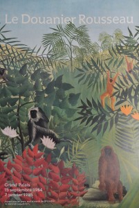 Rousseau Henri, foret tropical avec singes, cartel original 60x40 cms 22 (1)