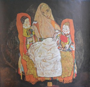 Schiele Egon, familia 84x87 26 (1)