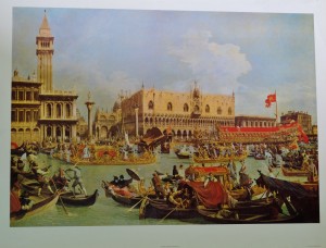 Canal Antonio, Canaletto, La fiesta de la Ascensión, reproducción, 63x84 cms. 16 (2)