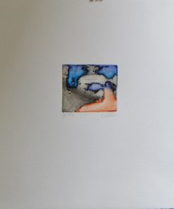 Ma. José Castillo - "Fibras IV" grabado