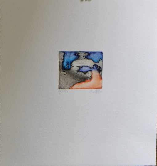 Ma. José Castillo - "Fibras IV" grabado