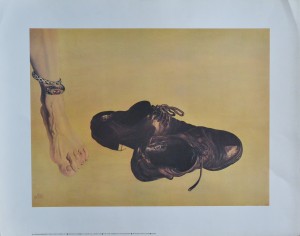 Dalí Salvador, zapatos, reproducción, 40x50 cms. 12 (2)