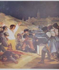 Francisco de Goya - "Los Fusilamientos del 2 de Mayo" reproducción Museo del Prado