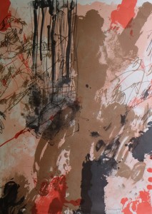 Guinovart Josep, litografía edición 100 ejemplares, numerada y firmada a lapiz, 70x50 cms. 460 (1)