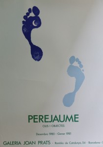 Perejaume, exposición en la Galeria Joan Prats Barcelona, 76x54 cms. 20 (2)
