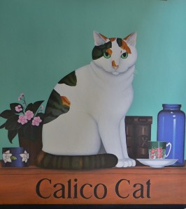Powers Susan, Calico Cat, 66x59 cms. 30 (2)
