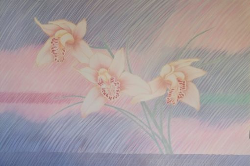 Diane Rush, Garrett Sheffield - "Orquideas" cartel original Front Line Editions