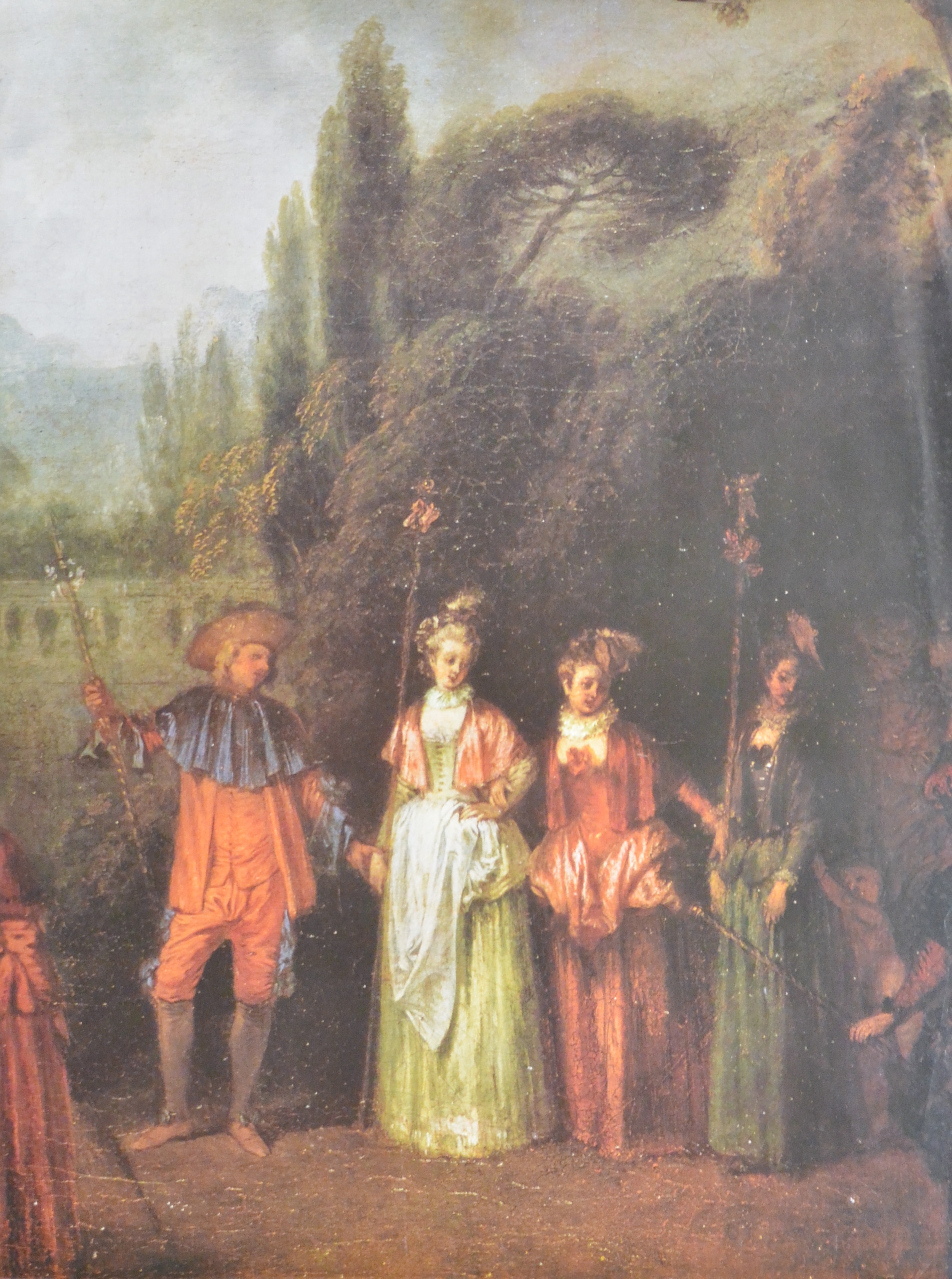 Antoine Watteau "Pilgrimage to Cythera" fragmento El