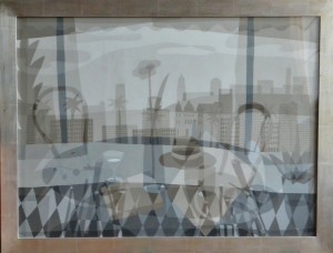 Bellver Fernando, La Habana, oleo tablero dm, obra 90x122 cms. y marco 103x134 cms (3)