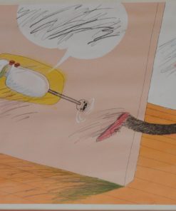 Fernando Bellver - "Minipimer rebelde" dibujo original