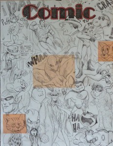 Bellver Fernando, The New York City Suite, Comic, grabado aguafuerte iluminado a mano, edición de 90 ejemplares, numerado y firmado a lápiz, 74x57 cms (26)