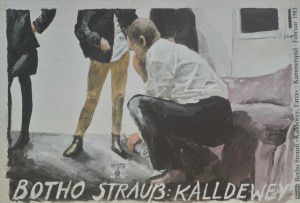 Botho Strauss, Kaldewey, Farce, Schauspiel fFrankfurt, 36x53 cms. 12 (3)