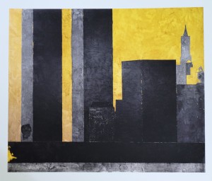 Castillo Jorge, Two buidings, Urban Landscapes New York City, original pigment ink print, 94x110 cms. 750 (2)