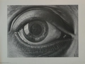Escher, Eye, reproducción, 40x55 cms. 12 (4)