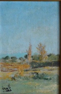 Juan Vicente Barrio Juanvi, Paisaje I, oleo tablex, 24x16 y marco 53x46 cms. 900 (8)